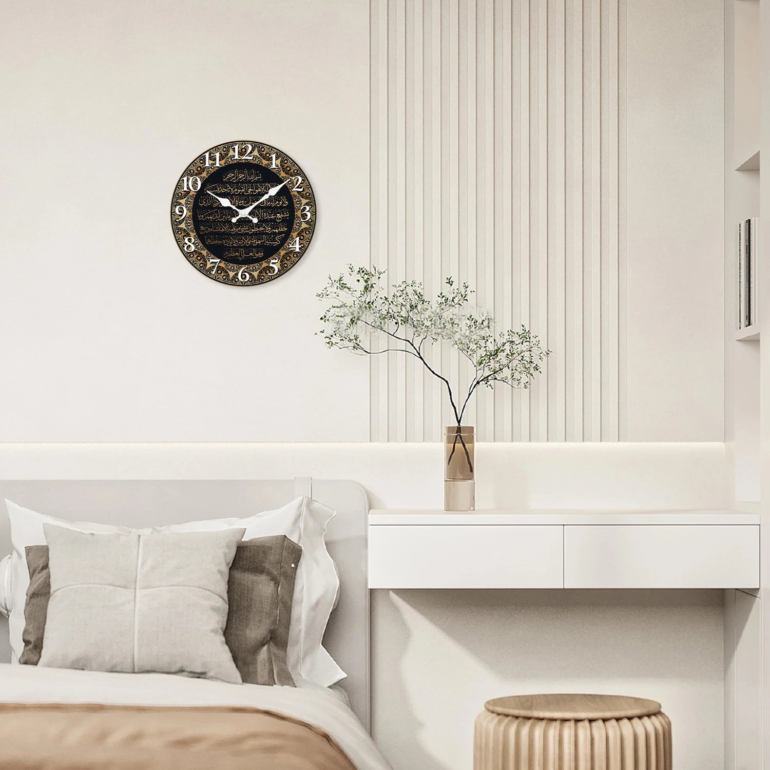 Beautiful Islamic Arabic Clock For Homes