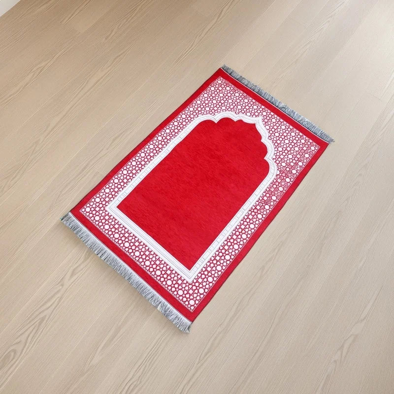 Colorful Islamic Prayer Mats for Kids and Adults