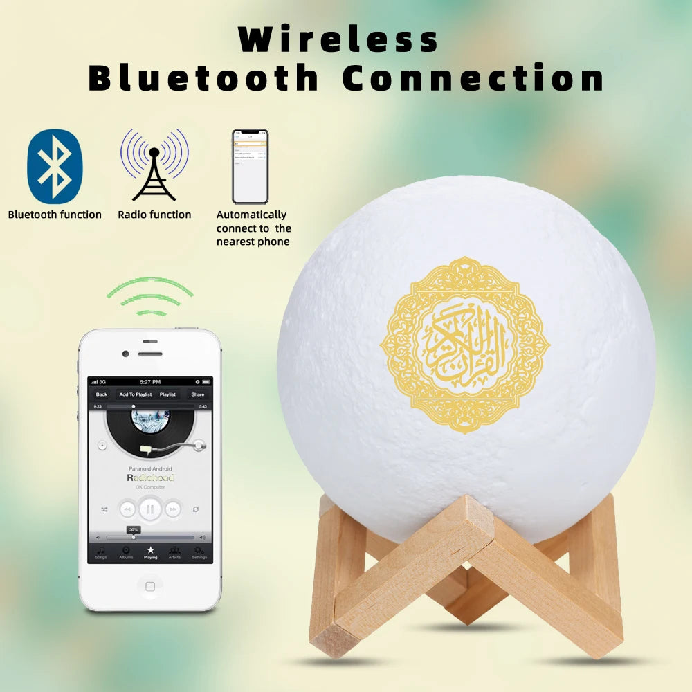 Adhan and Quran Speaker with LED