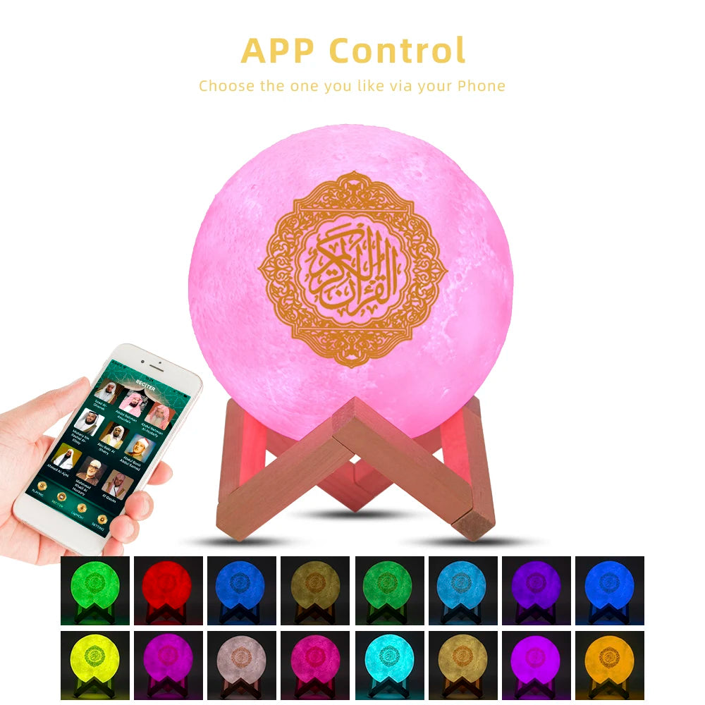 Adhan and Quran Speaker with LED