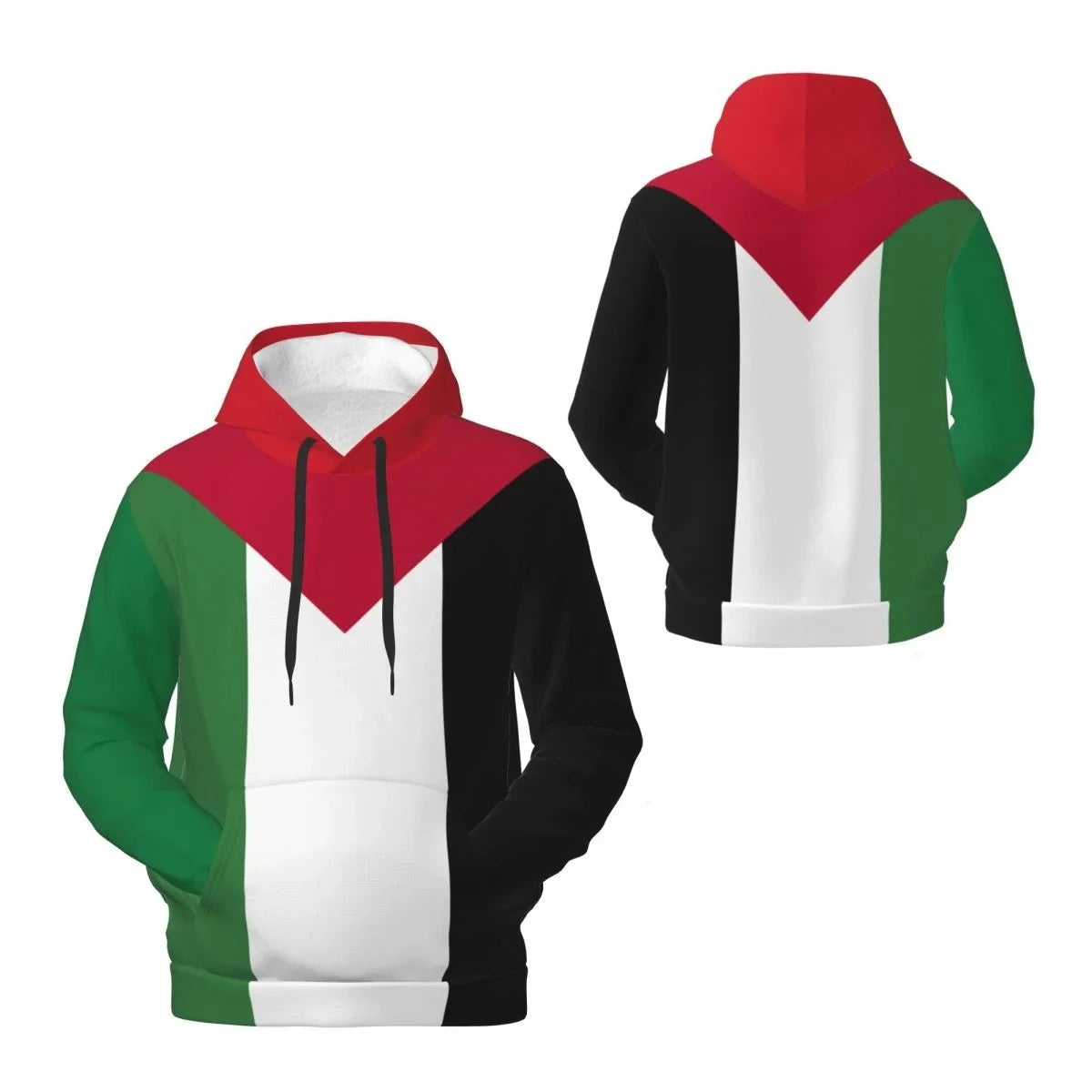 High Quality Palestine Flag Hoodie For Men and Women