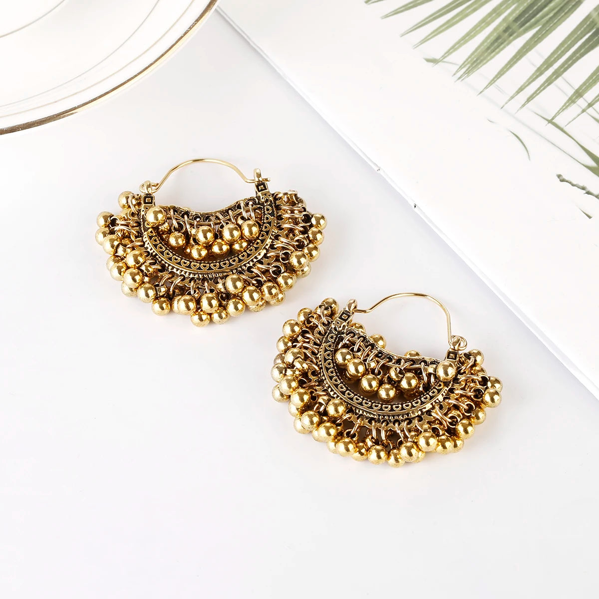 Women's Afghan Earrings With Multiple Designs