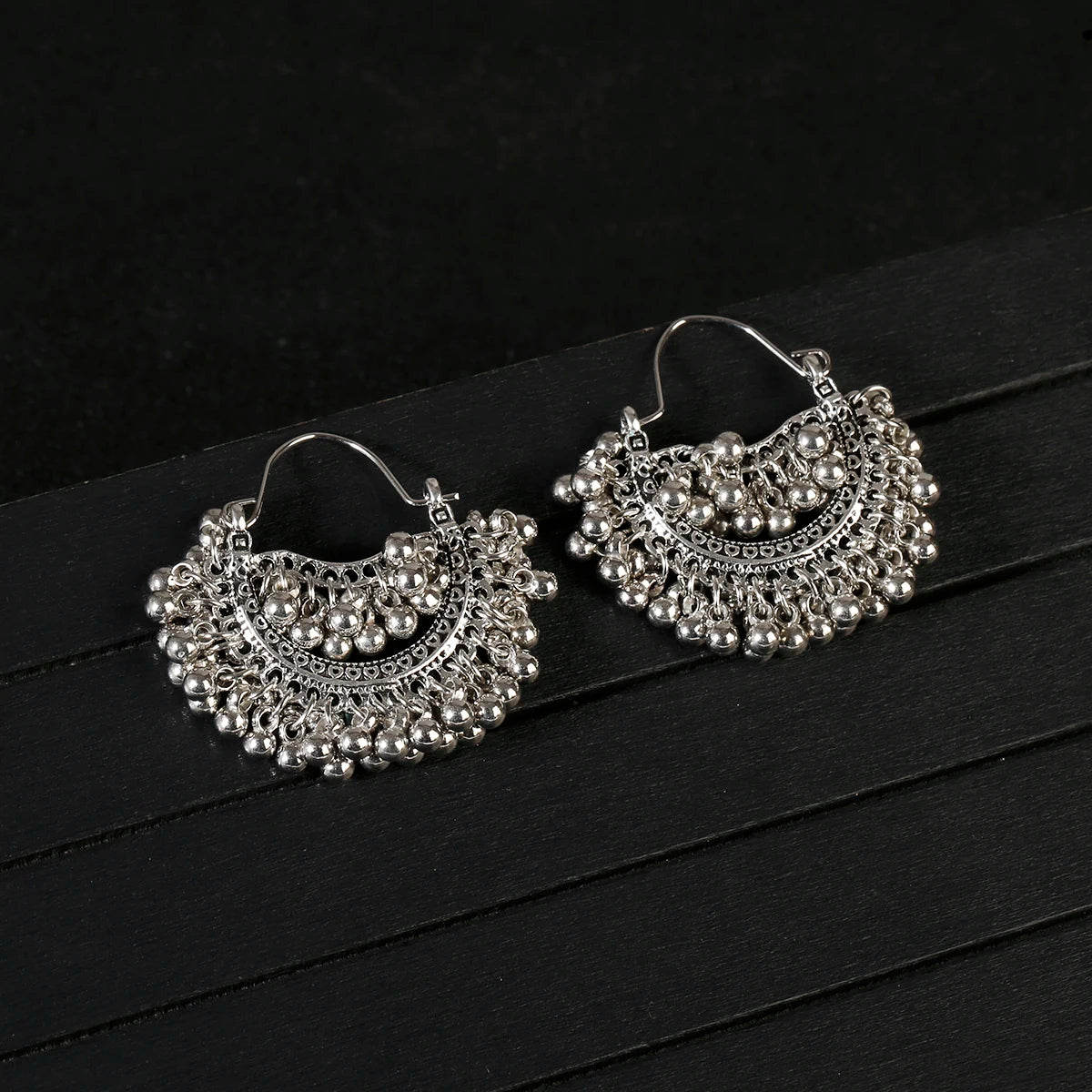 Women's Afghan Earrings With Multiple Designs
