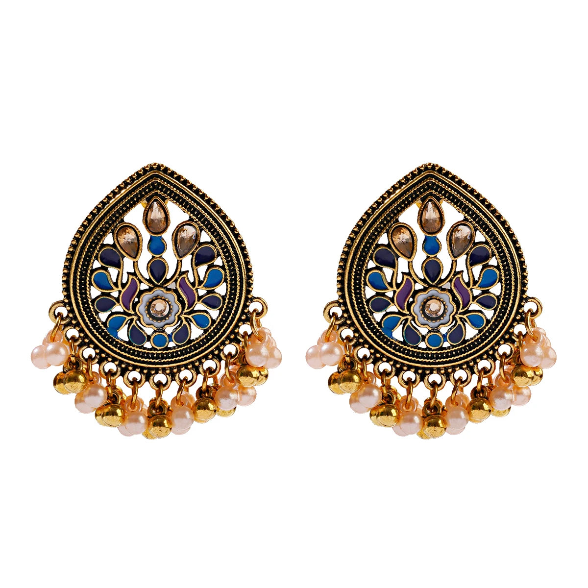 Women's Afghan Earrings With Multiple Designs