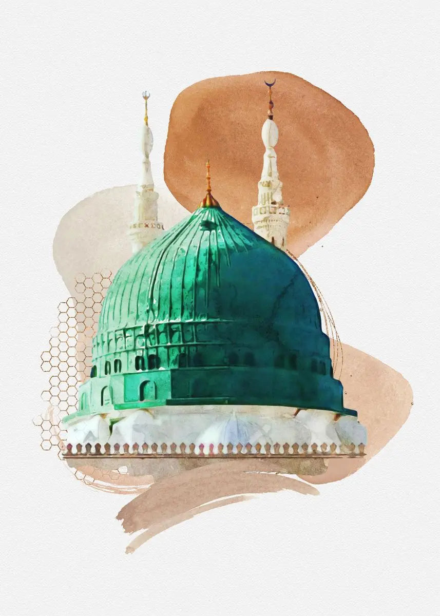Kaaba Wall Canvas Painting