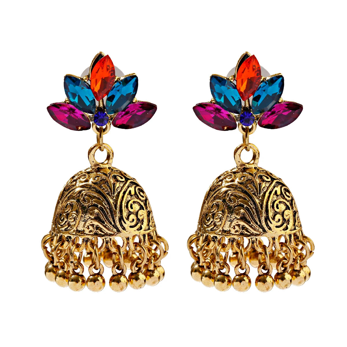 Women's Afghan Earrings With Multiple Designs