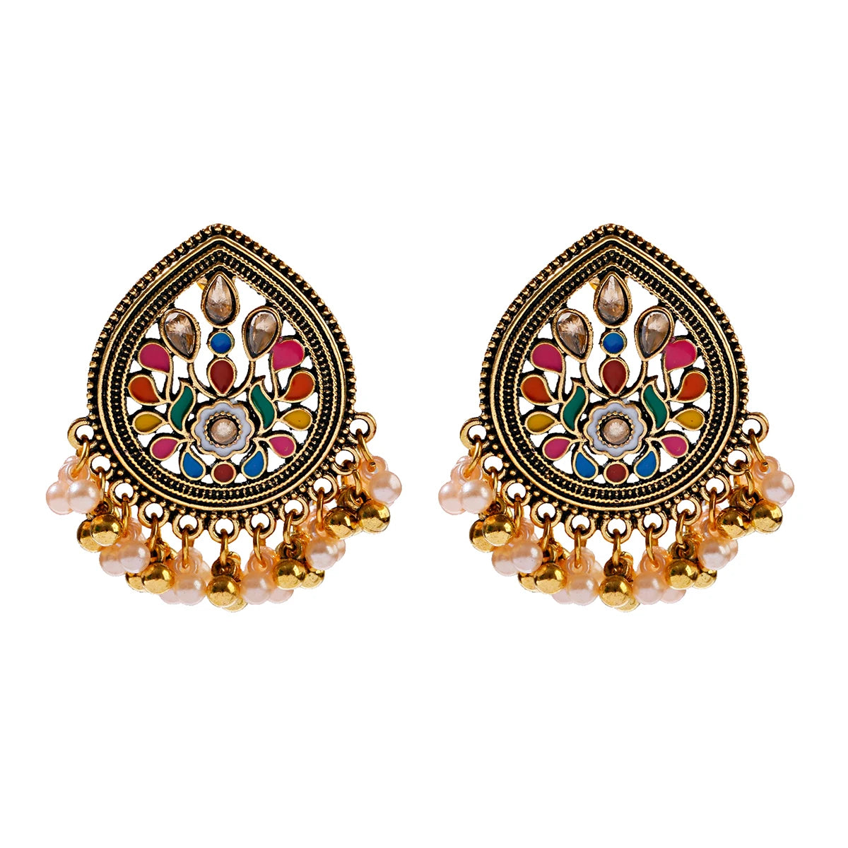 Women's Afghan Earrings With Multiple Designs