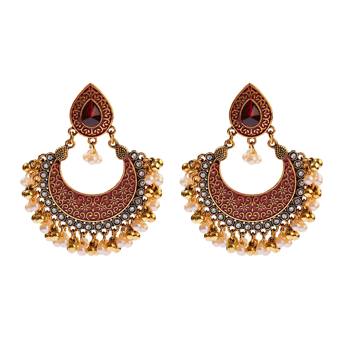 Women's Afghan Earrings With Multiple Designs