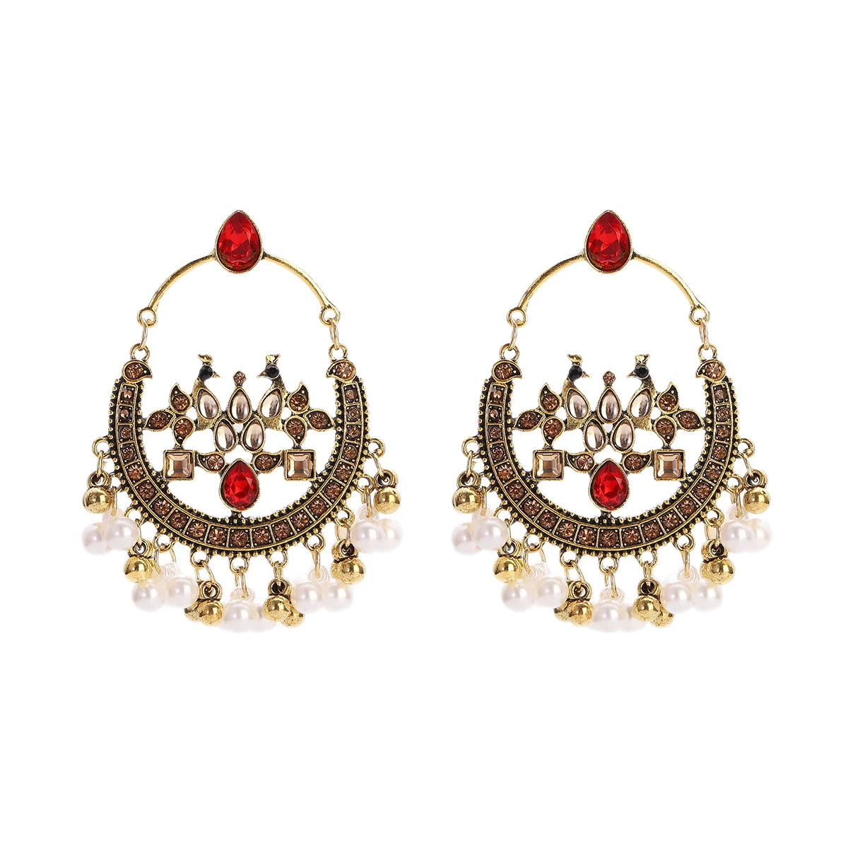 Women's Afghan Earrings With Multiple Designs
