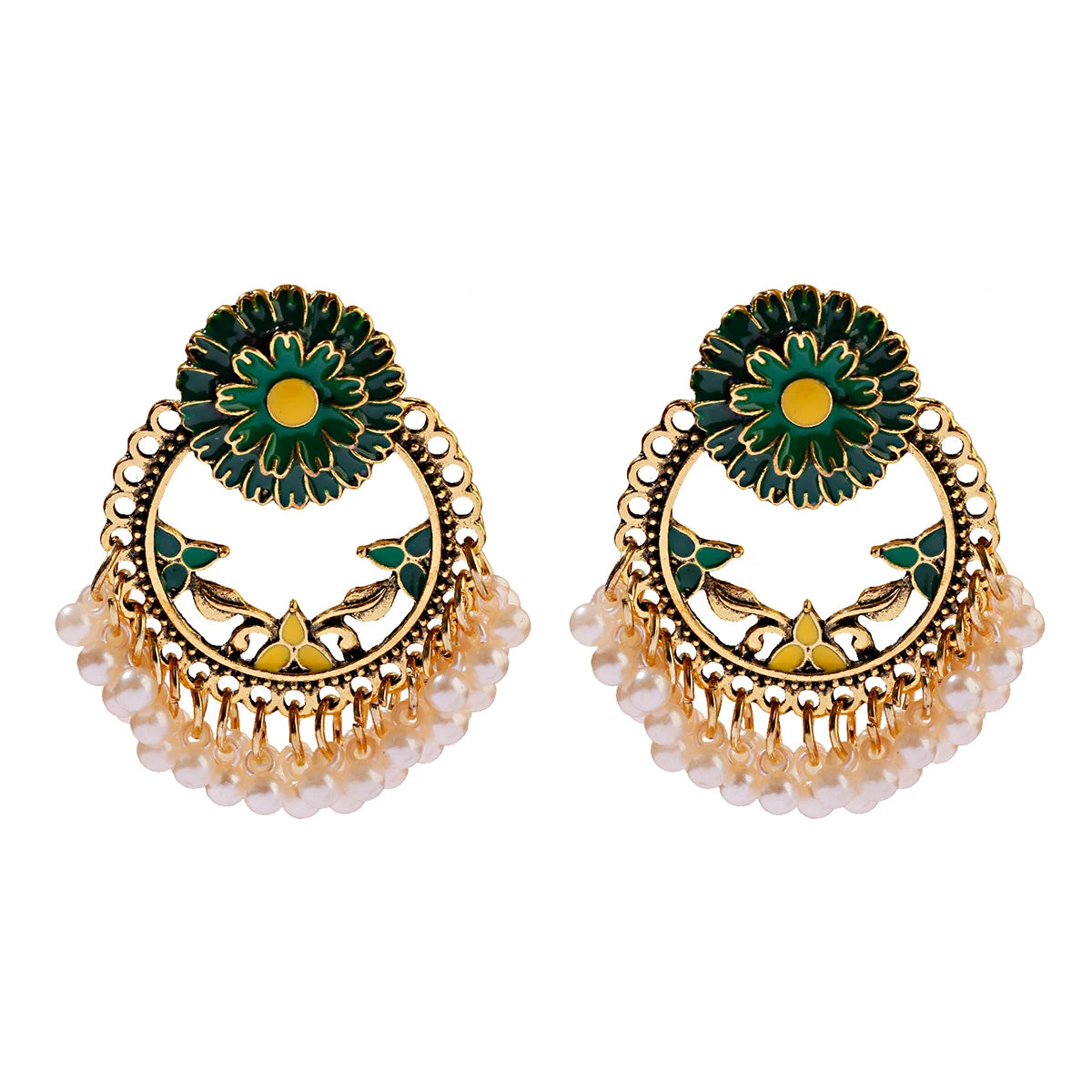 Women's Afghan Earrings With Multiple Designs
