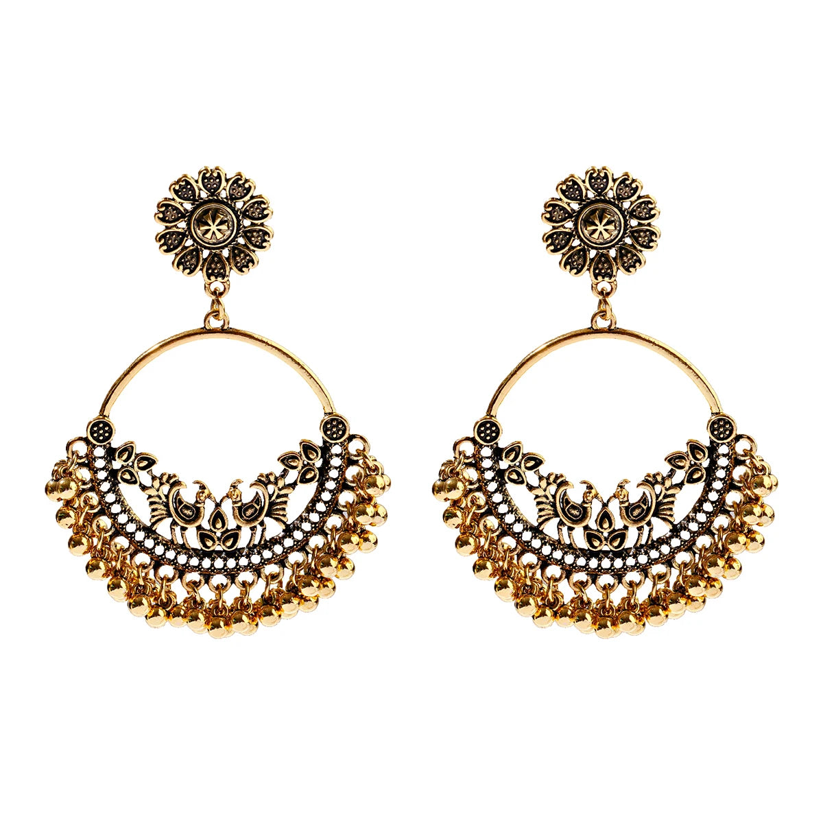 Women's Afghan Earrings With Multiple Designs