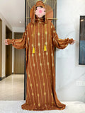 Women's Abaya With Special Design and Ropes