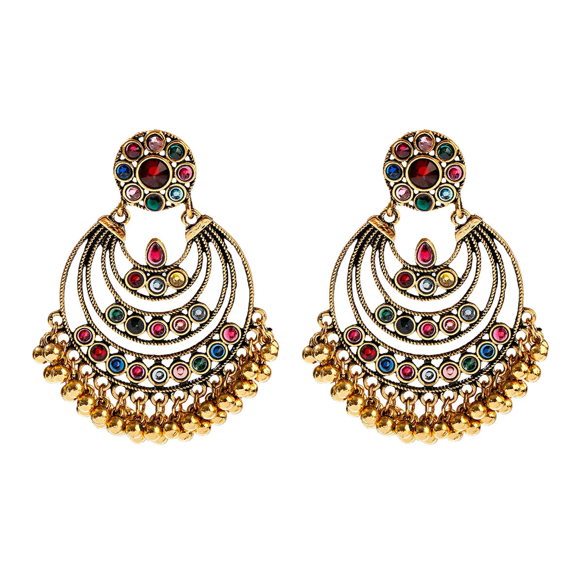 Women's Afghan Earrings With Multiple Designs