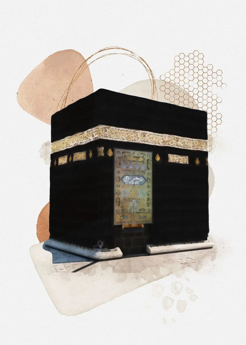 Kaaba Wall Canvas Painting