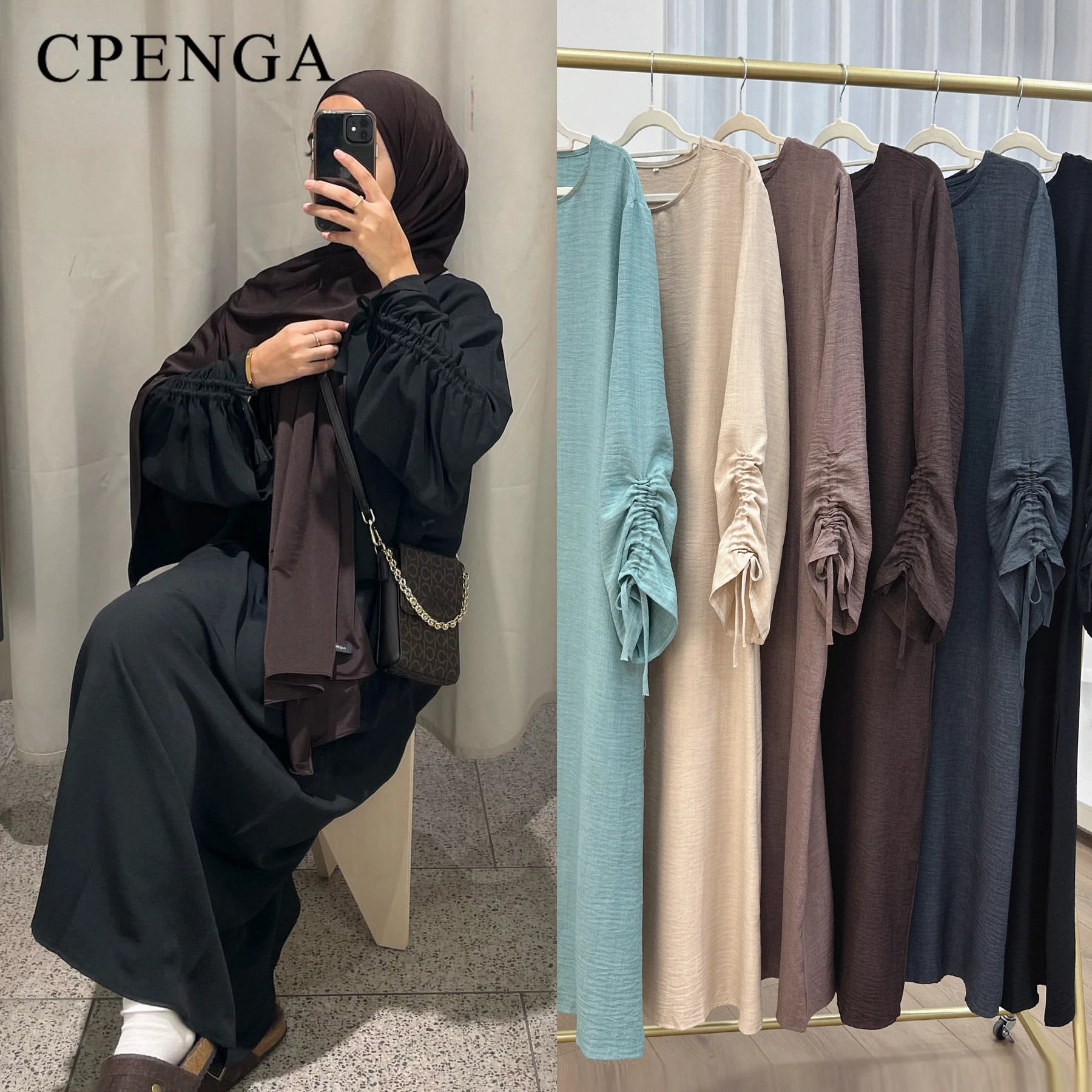 New 2026 Saudi Style Abaya for Women