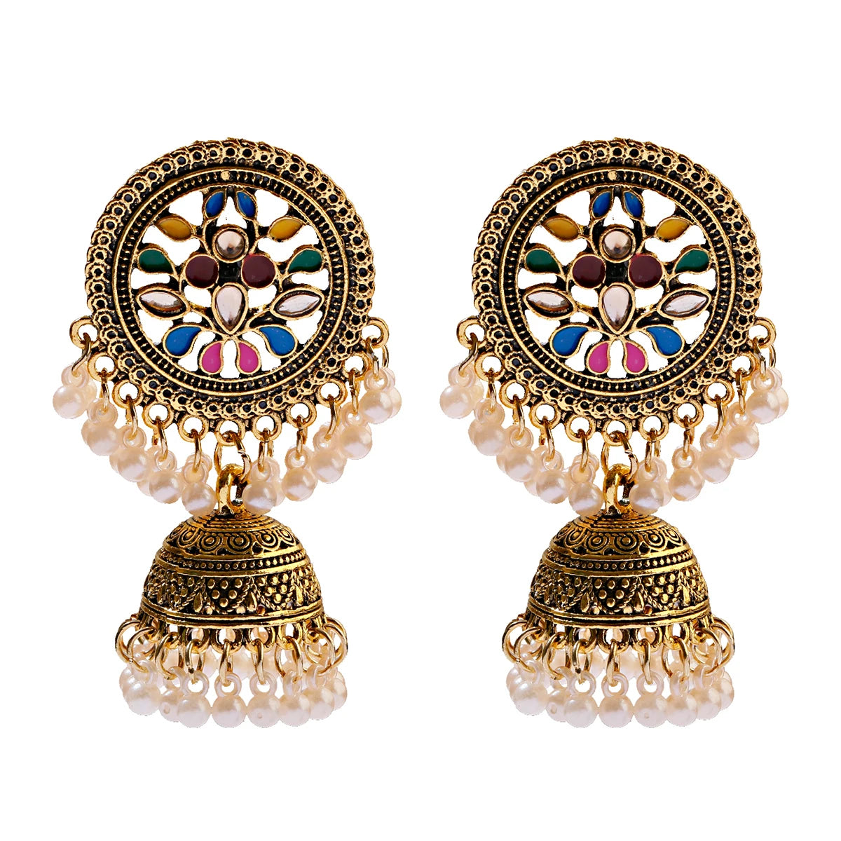 Women's Afghan Earrings With Multiple Designs