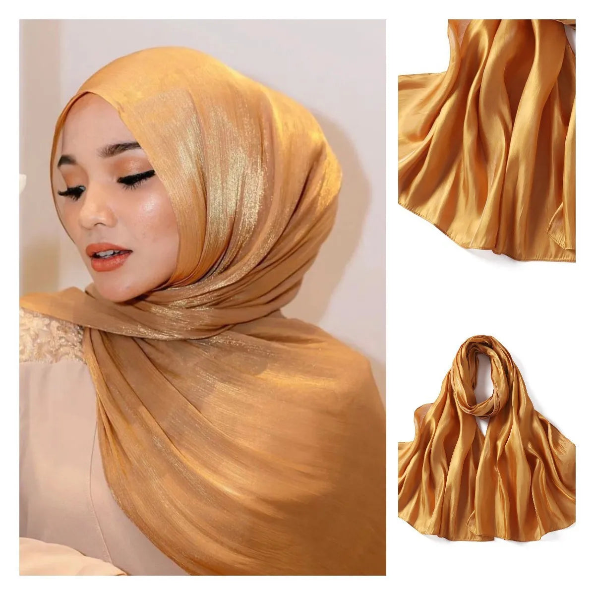 Women's Shiny Hijabs
