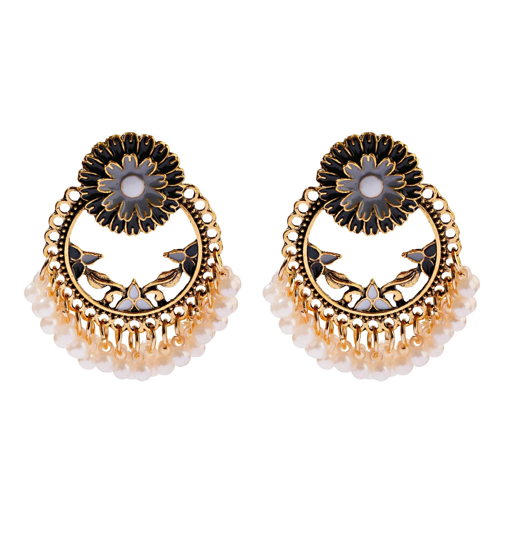 Women's Afghan Earrings With Multiple Designs