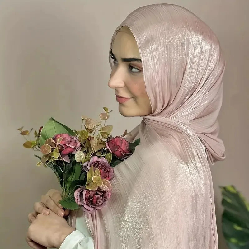 Women's Shiny Hijabs