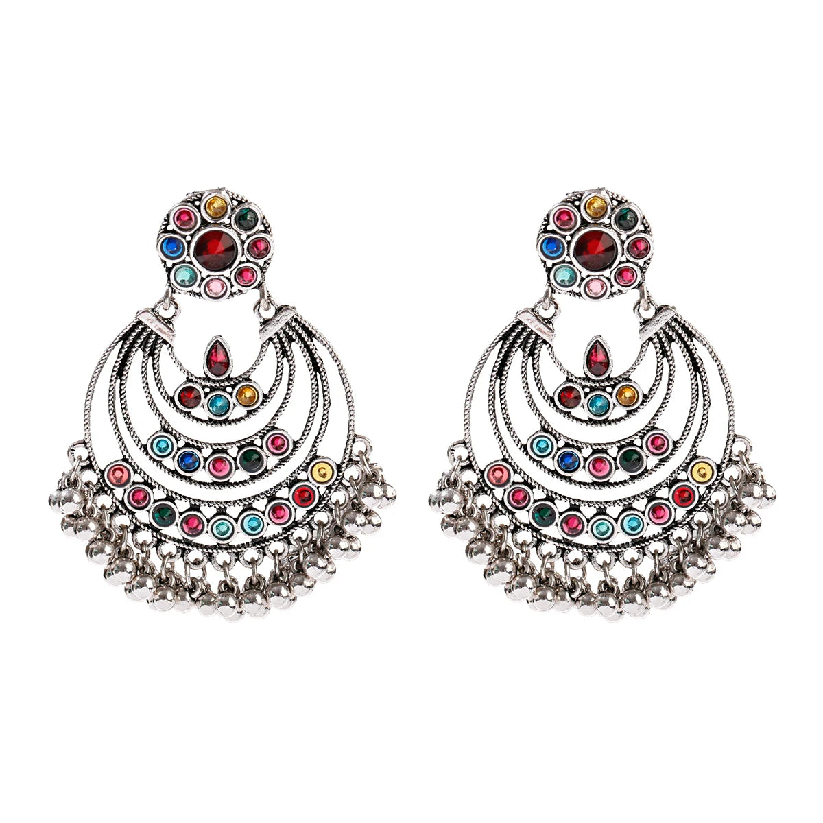 Women's Afghan Earrings With Multiple Designs
