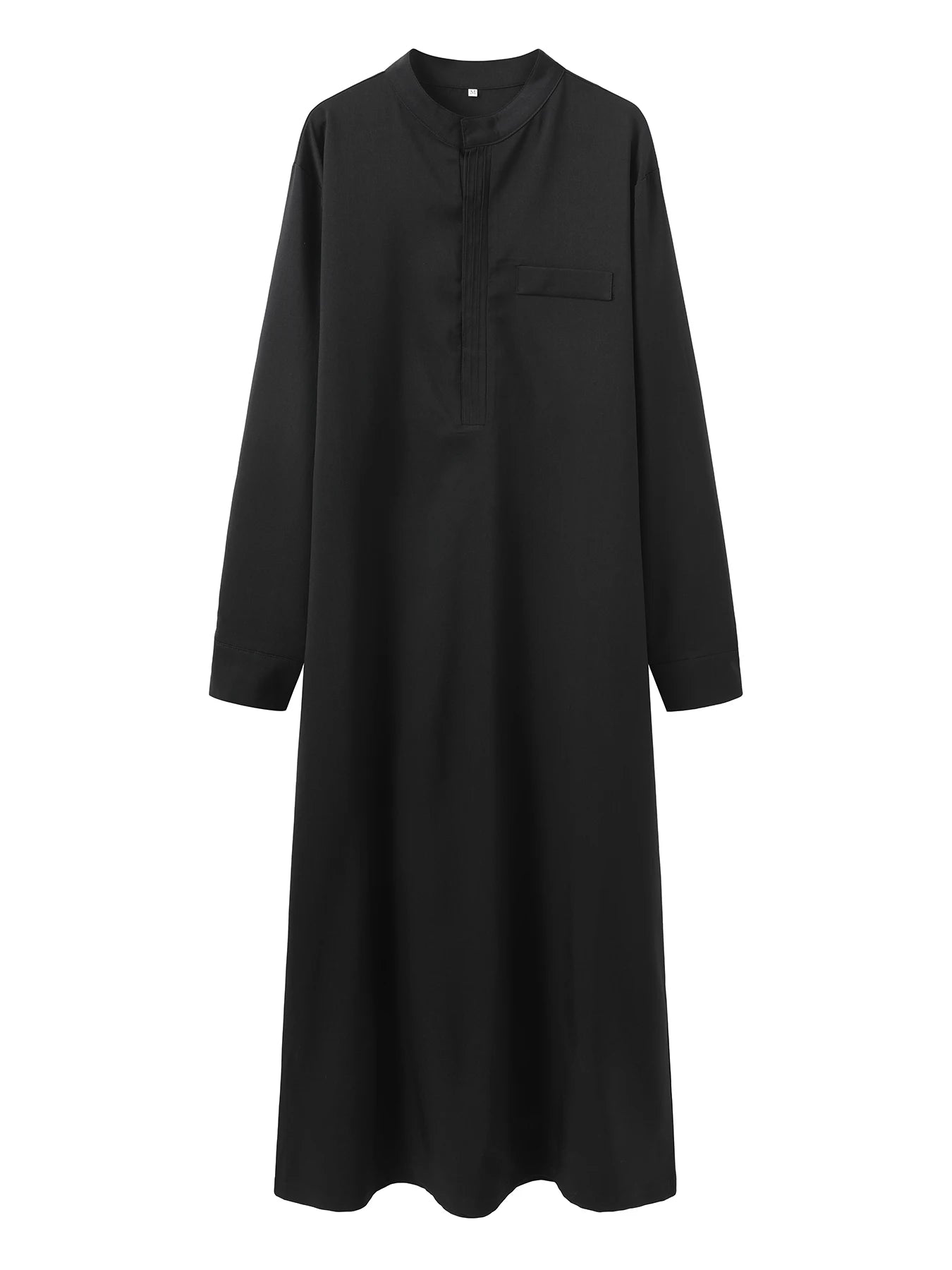Muslim Men's Formal Black Thobe