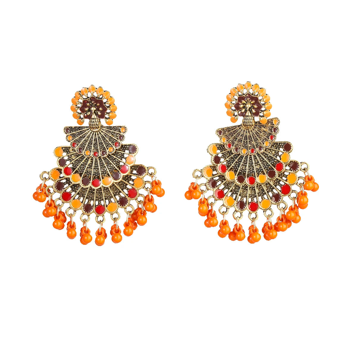 Women's Afghan Earrings With Multiple Designs