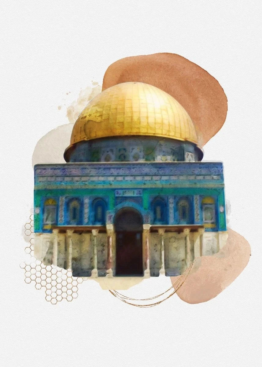 Kaaba Wall Canvas Painting