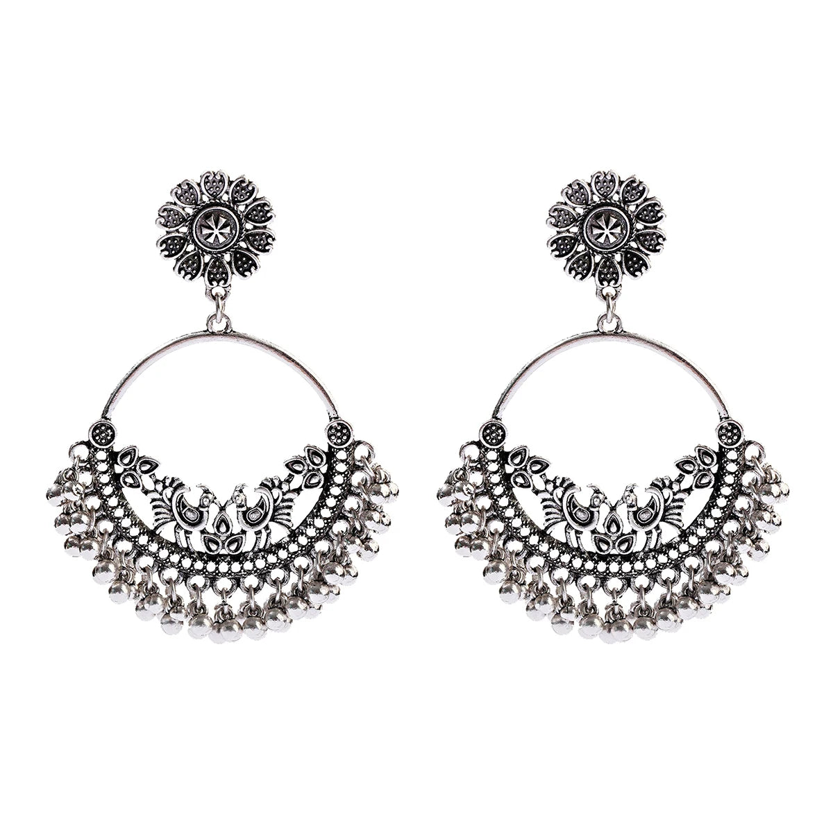 Women's Afghan Earrings With Multiple Designs